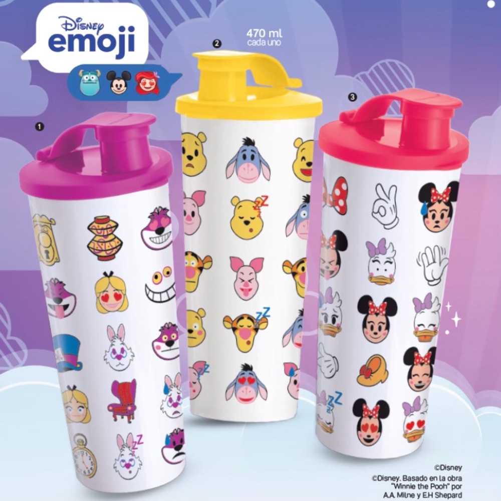 Tupperware Set of 3 16oz Tumbler with Flip Top Sea